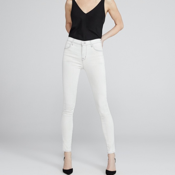 J Brand Maria High Rise Skinny Fit Jean in Industria Wash - Picture 1 of 5
